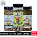 Desiway Olive Oil Roasted Seeds Combo | Sunflower, Pumpkin & Masala Mixed Seeds | Healthy Protein Snack