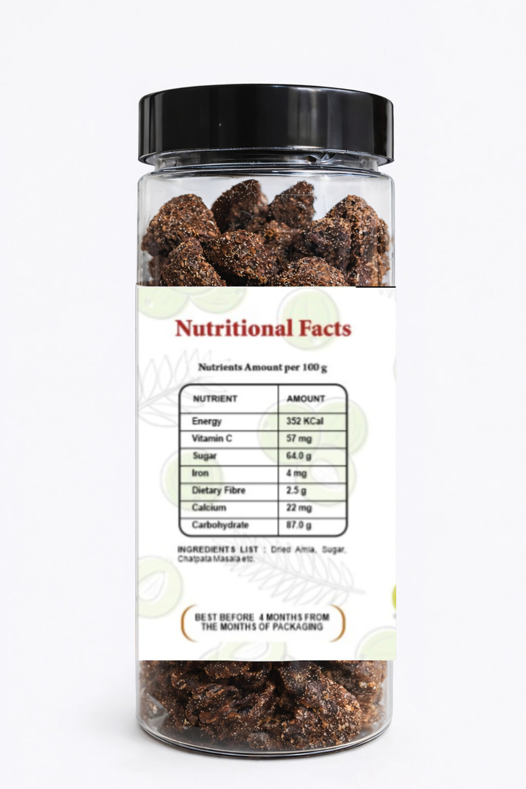Desiway Premium Chatpata Amla Candy, Rich in Vitamin C, Traditional Indian Gooseberry Sweet and Spicy Candy 200gms