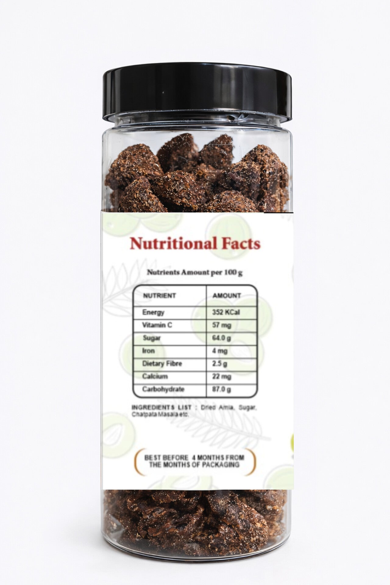 Desiway Premium Chatpata Amla Candy, Rich in Vitamin C, Traditional Indian Gooseberry Sweet and Spicy Candy 200gms